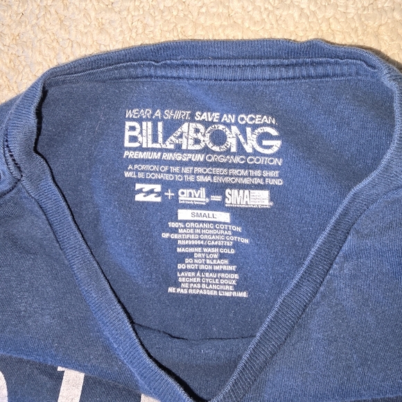 Billabong Youth size small tee-shirt - Picture 2 of 2